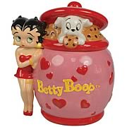 Betty Boop Heart Deco Cookie Jar