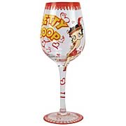 Betty Boop Flapper Betty Wine Glass