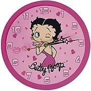 Betty Boop Pink Wall Clock