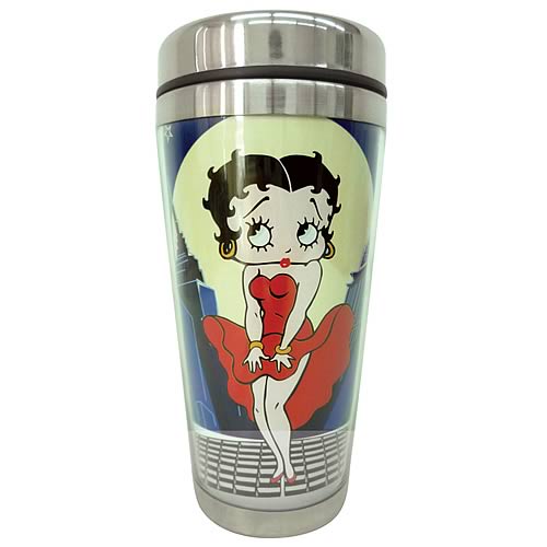 Betty Boop City Skyline Betty Travel Mug