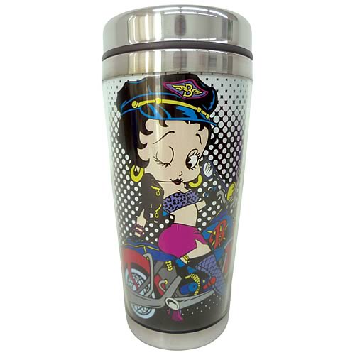 Betty Boop Biker Betty Travel Mug