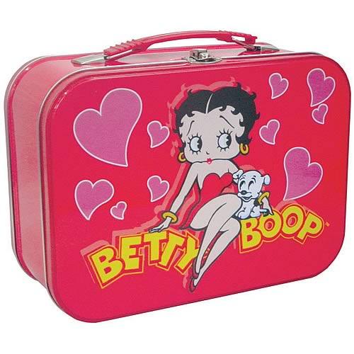 Betty Boop Hearts Tin Tote
