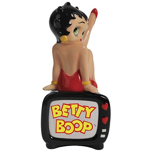 Betty Boop on TV Salt and Pepper Shaker Set