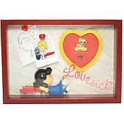 Peanuts Lucy Lovesick Shadowbox Picture Frame