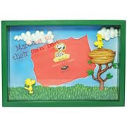 Peanuts Woodstock To Their Own Beat Shadowbox Picture Frame