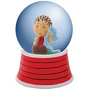 Peanuts Linus with Blanket Water Globe