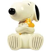 Peanuts Snoopy Hugging Woodstock Ceramic Bank
