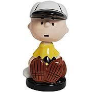 Peanuts Charlie Brown Baseball Mini Bobble Head