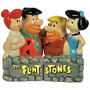 The Flintstones and Rubbles Salt and Pepper Shaker Set
