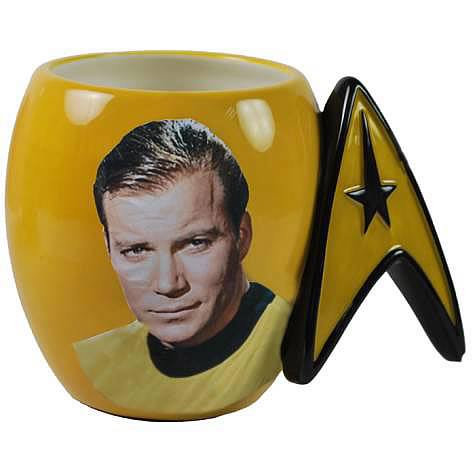 Star Trek Captain Kirk Delta Shield Mug