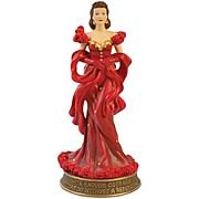 Gone with the Wind Red Dress Scarlett O'Hara Statue
