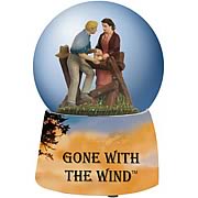 Gone with the Wind Ashley and Scarlett Water Globe