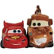 Cars Lightning McQueen and Mater Salt and Pepper Shakers