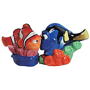 Finding Nemo Marlin and Dory Salt and Pepper Shakers