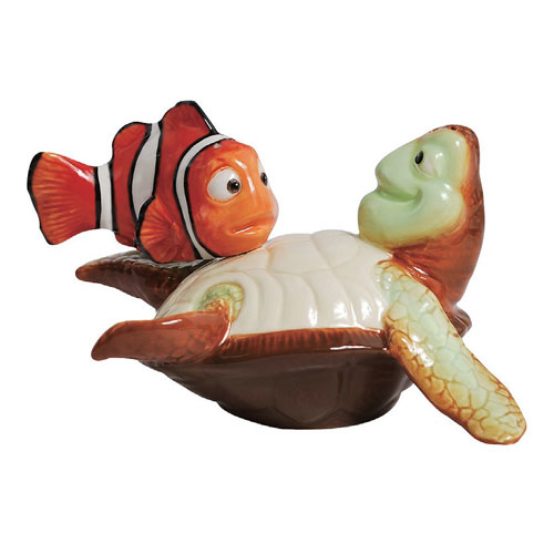 Finding Nemo Nemo and Crush Salt and Pepper Shakers