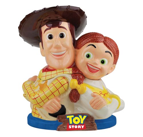 Toy Story Woody and Jessie Cookie Jar