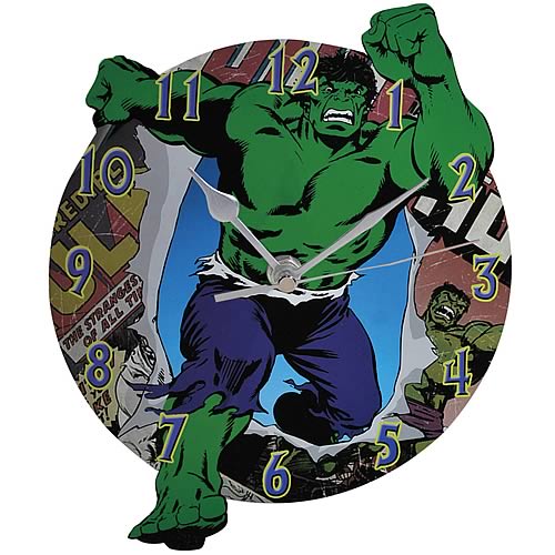Incredible Hulk Wall Clock
