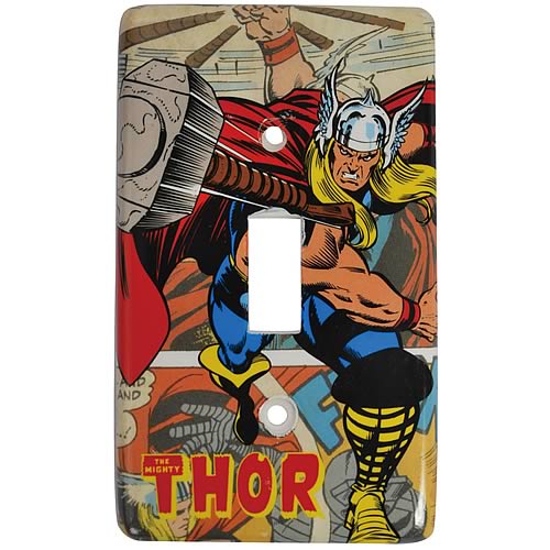 Mighty Thor Light Switch Plate