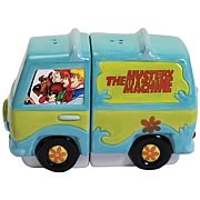 Scooby-Doo Gang and Mystery Machine Salt and Pepper Shakers