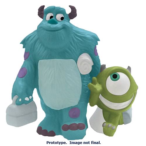 Monsters Inc. Sulley and Mike Salt and Pepper Shakers
