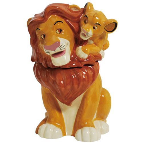 Lion King Simba on Mufasa Cookie Jar