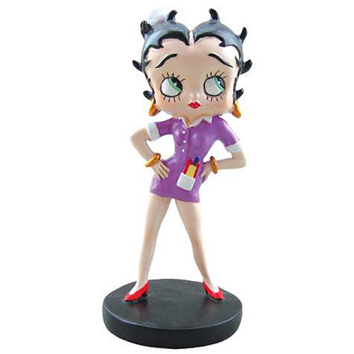 Betty Boop Waitress Betty Mini Statue