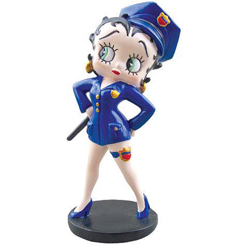 Betty Boop Police Betty Mini Statue