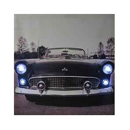 Ford 1950s Thunderbird Light-Up Canvas Print