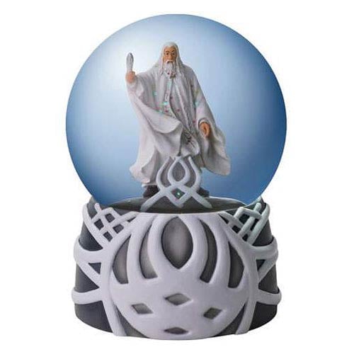 Lord of the Rings Gandalf the White Water Globe