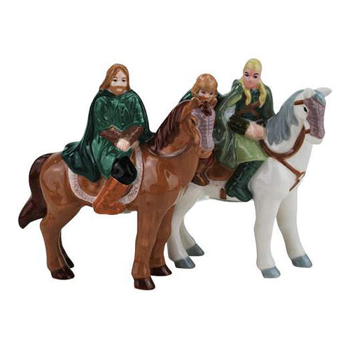 Lord of the Rings Horseback Salt and Pepper Shakers