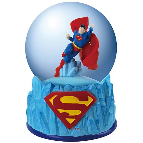 Superman Icicles Water Globe