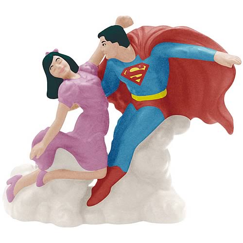 Superman and Lois Lane Salt and Pepper Shaker Set