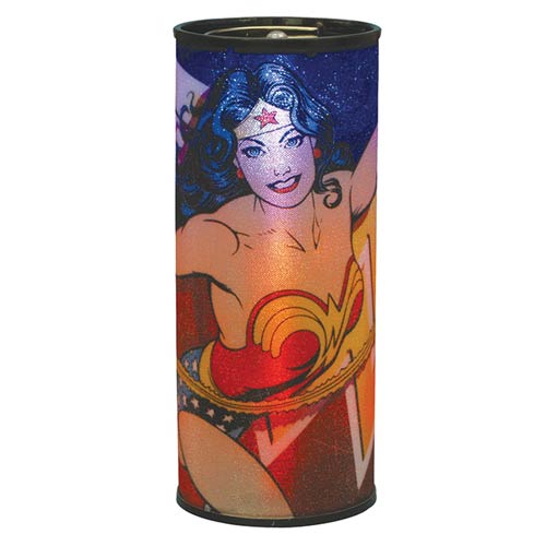 Wonder Woman Cylindrical Nightlight