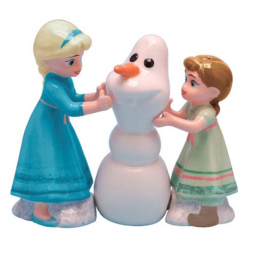 Disney Frozen Elsa and Anna Build a Snowman S&P Shakers