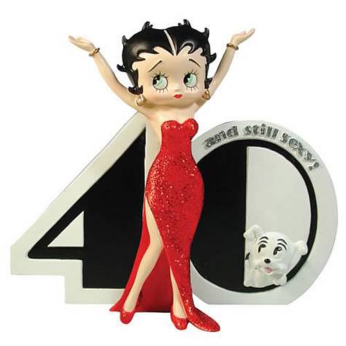 Betty Boop Sexy at 40 Mini Statue