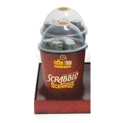Coffee Time Games Scrabble Scramble Board Game