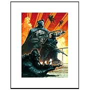 Dr. Grordbort's Earth's Elite Forces Silk Print