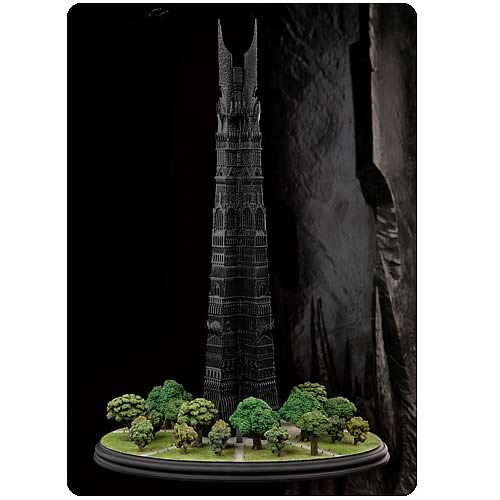 Lord of the Rings Orthanc, Black Tower of Isengard Statue