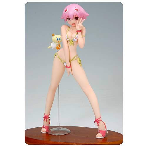 Sora Kake Girl Akiha Shishido Beach Queens Statue