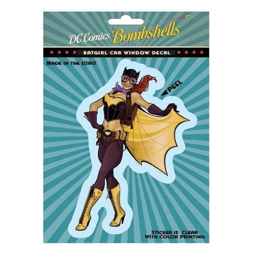 DC Comics Bombshells Batgirl Full Color Decal