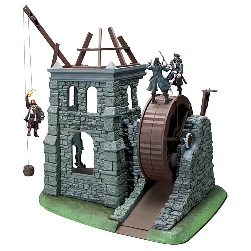 Pirates 2 Isla Cruces Playset with Rolling Wheel