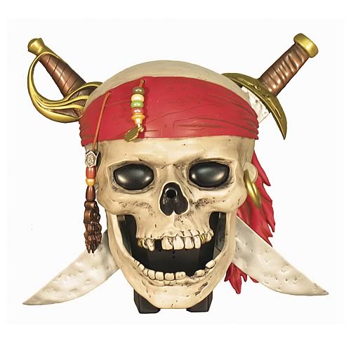 Pirates of the Caribbean 2 Talking Skull Room Alarm