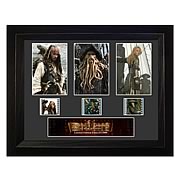 Pirates of the Caribbean At World's End Trio Film Cell