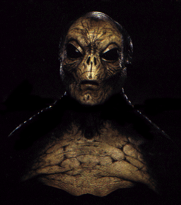 X-Files Alien Mask w/Shoulders