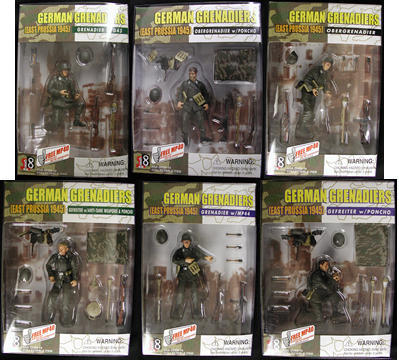 4in. German Grenadiers Set