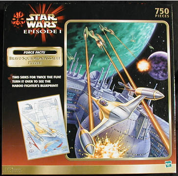 2-Sided Naboo Fighter Puzzle