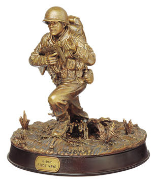 Bronze D-Day Sculpture