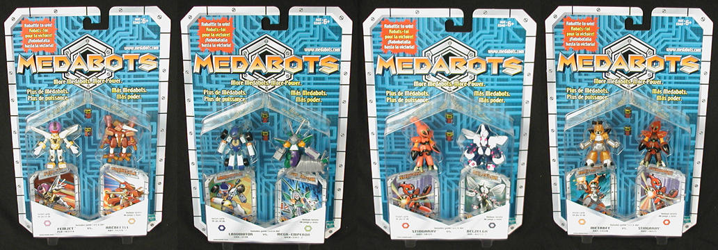 Medabot Robattle Asst. 1, Set