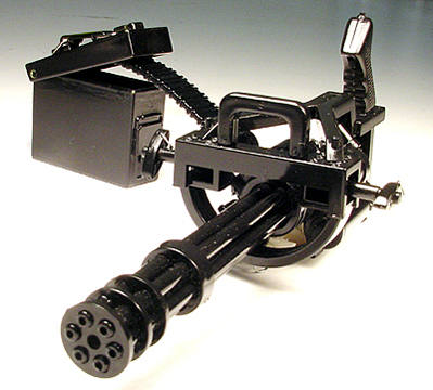 1/6th Scale Gatling Gun Set