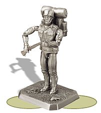 Pewter Marine Corps Commando
